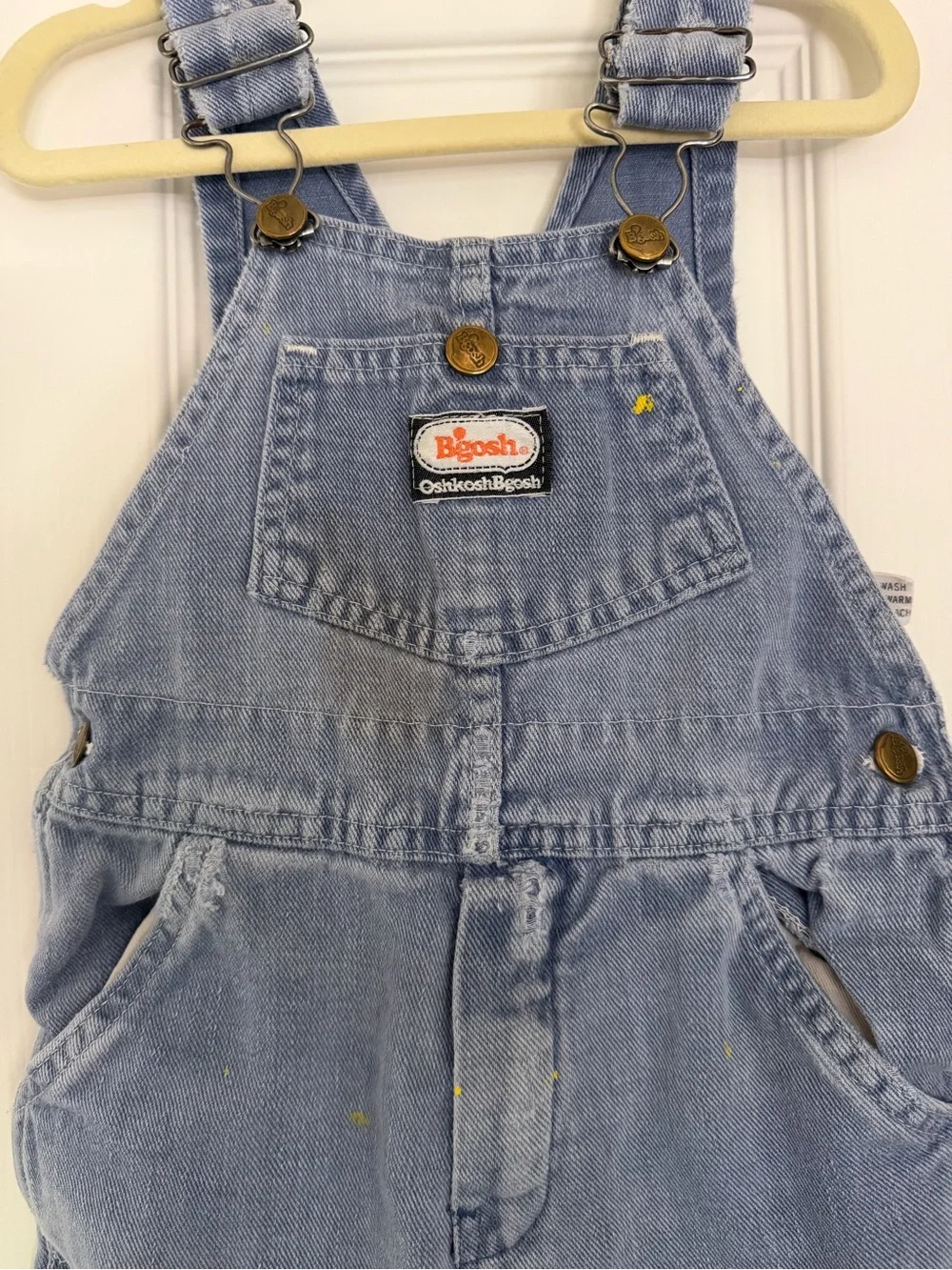 Vintage Oshkosh Toddler Overalls from the 70s